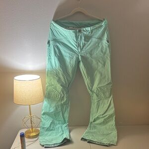Burton Mint Green Snow Pants